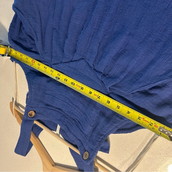 Free-est Sun-Drenched Overall in True Blue size small - Picture 10 of 12